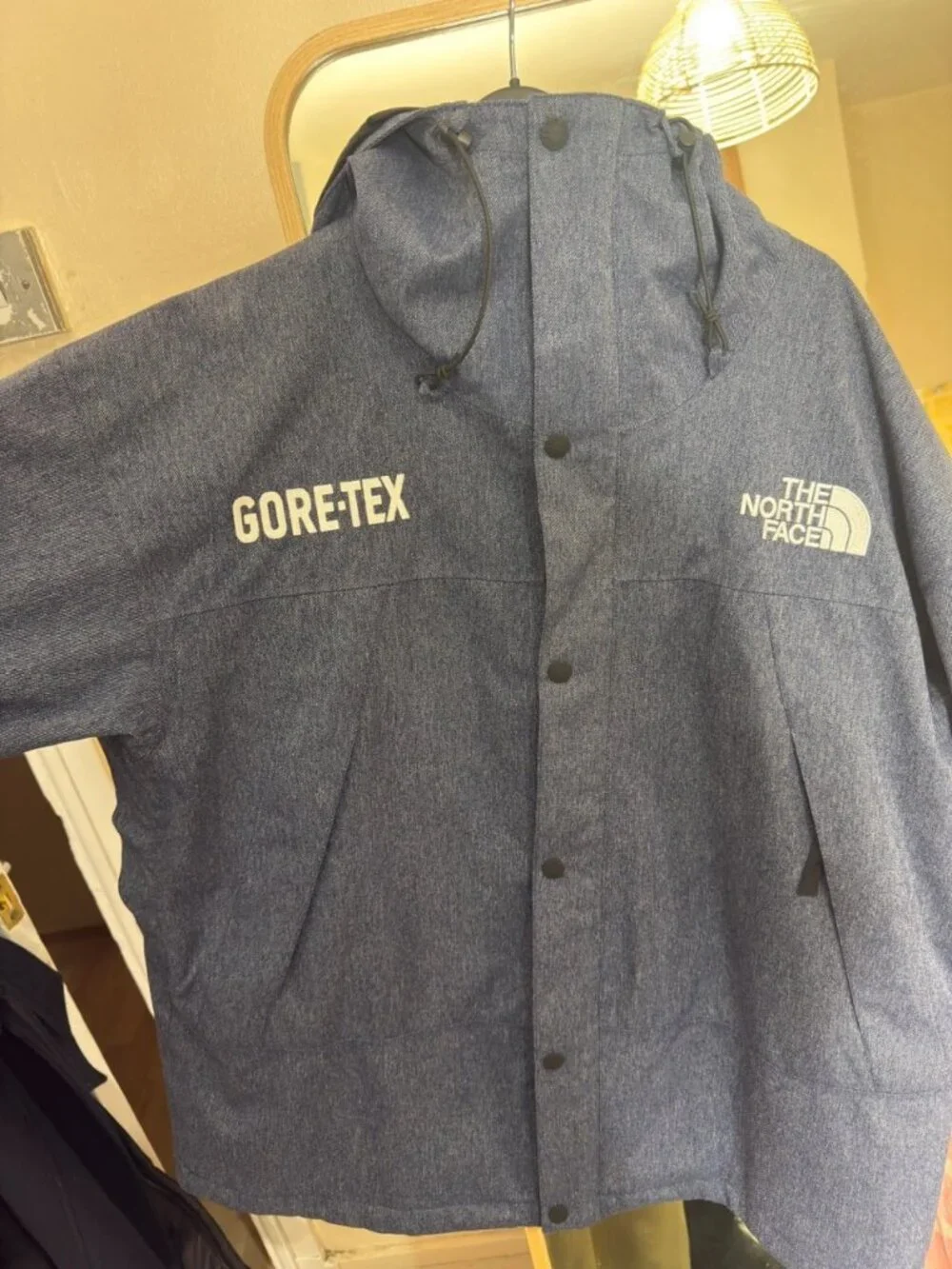 The North Face GORE-TEX Waterproof Jacket Blue Size L